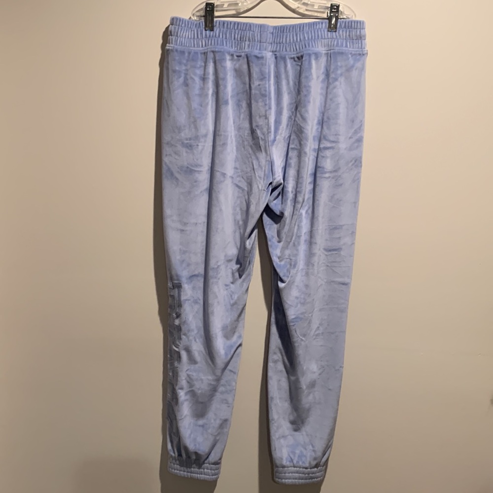 PINK Victoria’s Secret’s blue velour pants - Picture 11 of 13